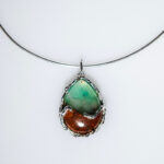 Chrysoprase Pendant on Matrix - Image 5